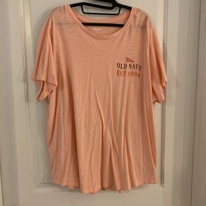 Old Navy Peach t-shirt